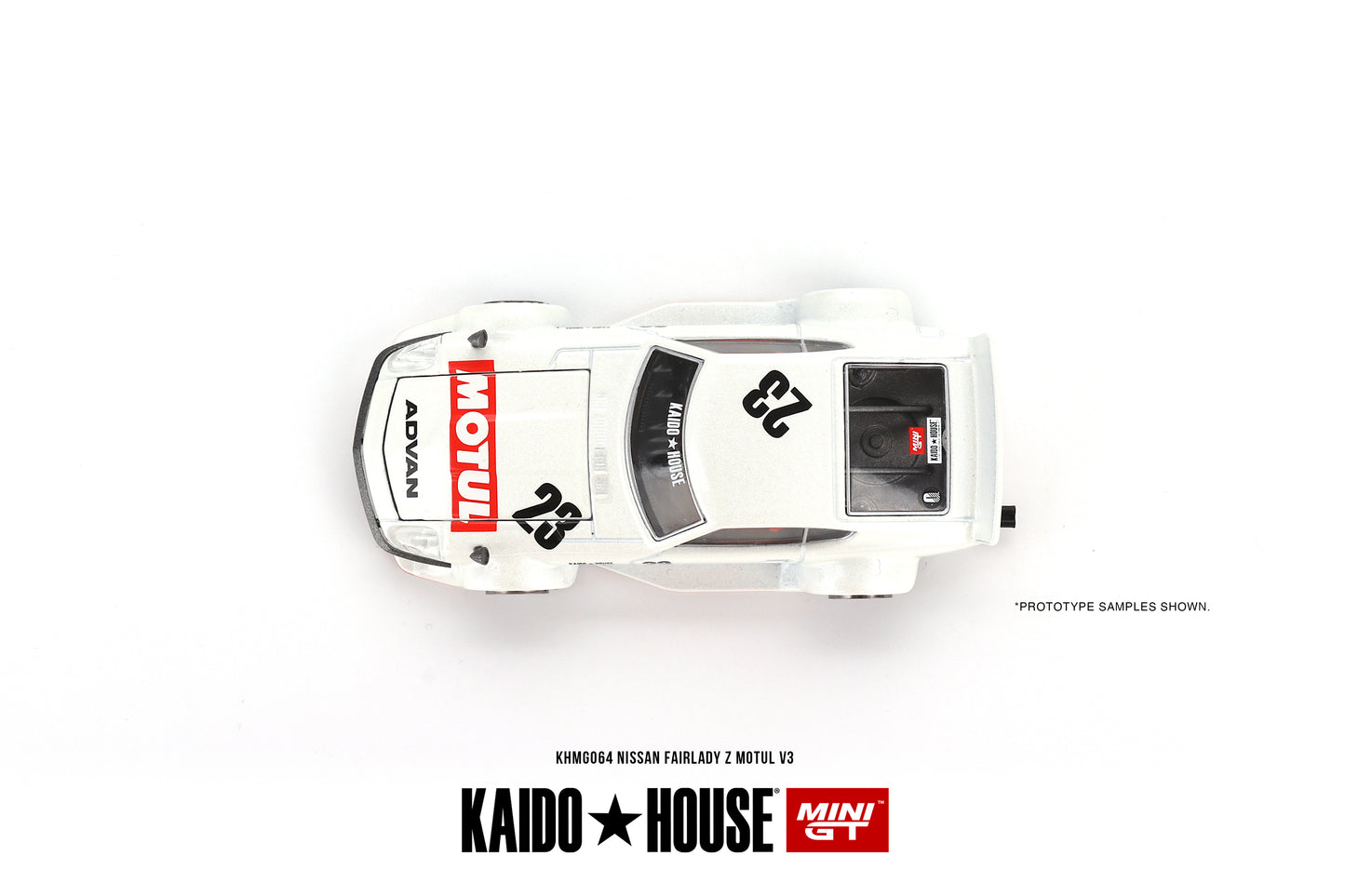 KAIDOHOUSE x MINI GT 1/64 Datsun KAIDO Fairlady Z MOTUL V3 KHMG064