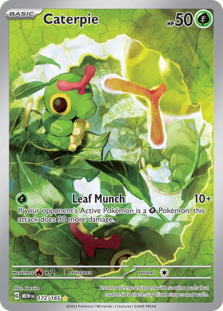 Caterpie - 172/165 - Illustration Rare - 151