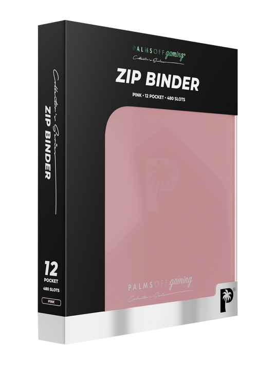 Palms Off Collector's Series Zip Binder - 12 Pocket