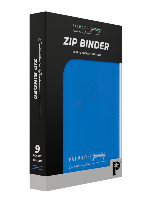 Palms Off Collector's Series Zip Binder - 9 Pocket