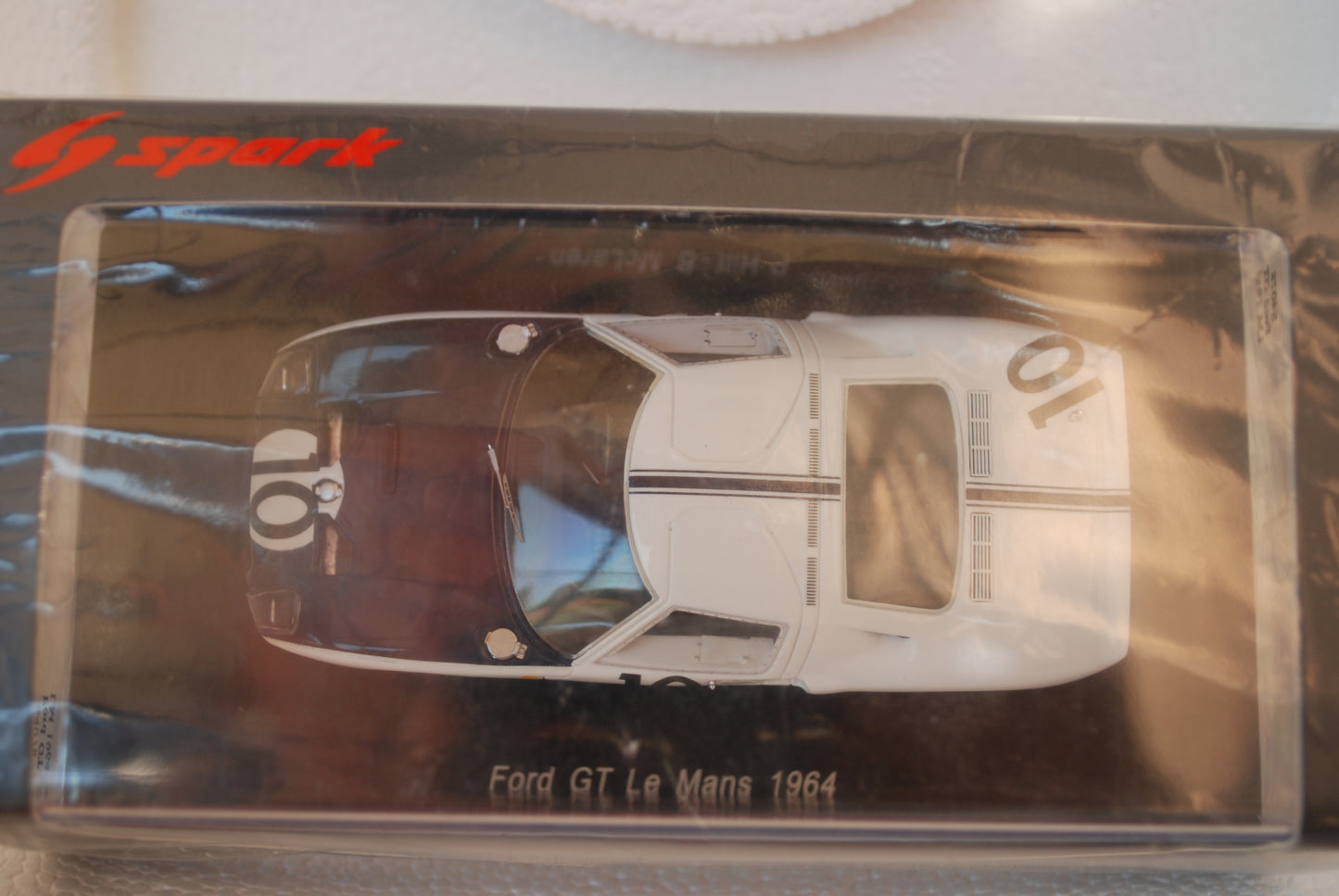 Spark 1/43 Ford GT No.10 24H Le Mans 1964 P. Hill - B. McLaren S4078