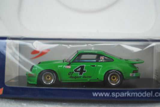 Spark 1/43 Spark 1/43 Porsche 911 Carrera RSR 3.0 No.4 Laguna Seca IMSA GT 1974 H. Haywood - B. Webbe Limited 300 US148