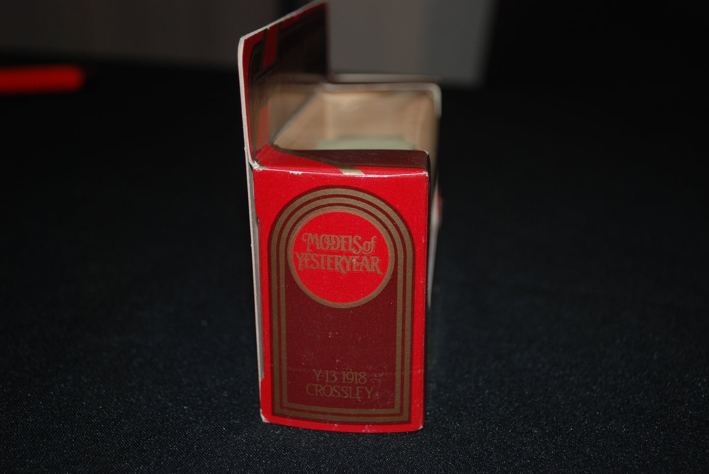 Vntg Matchbox Models of Yesteryear 1:47 Y-13 1918 Crossley WARING'S Green Cream