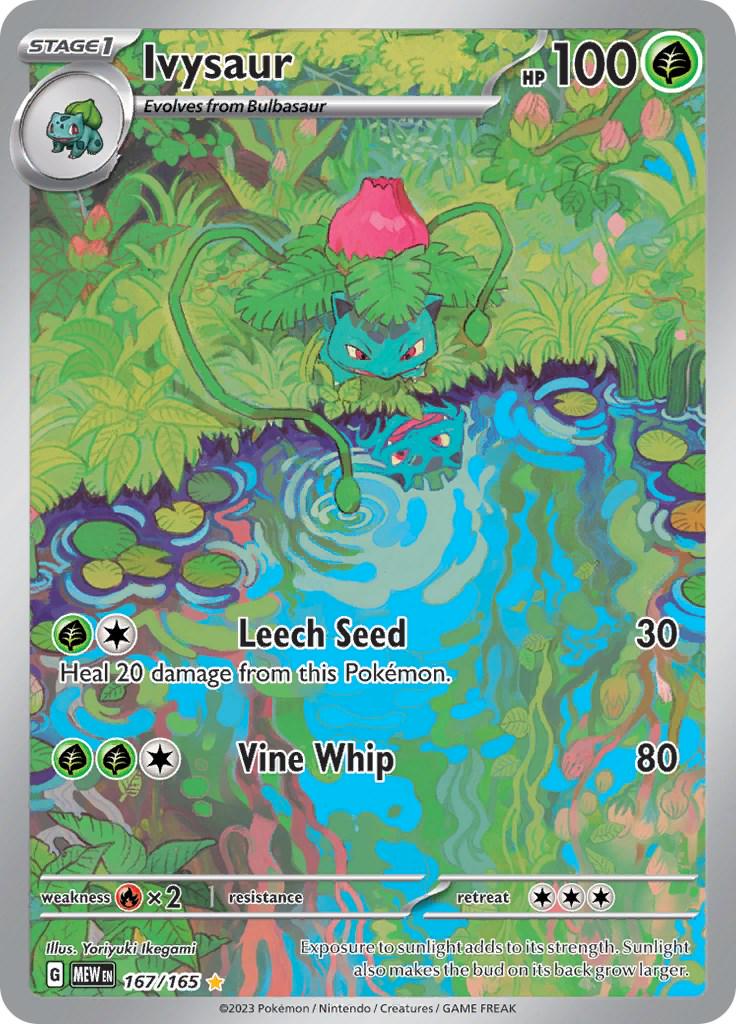 Ivysaur - 167/165 - Illustration Rare - 151