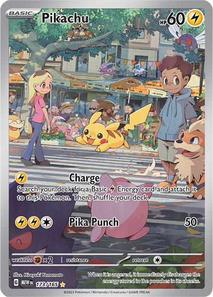 Pikachu - 173/151 - Illustration Rare - 151