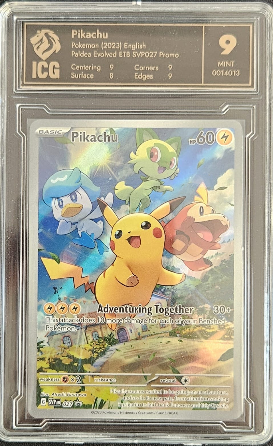 Pikachu - ICG 9 - SVP 027 - Black Star Promo