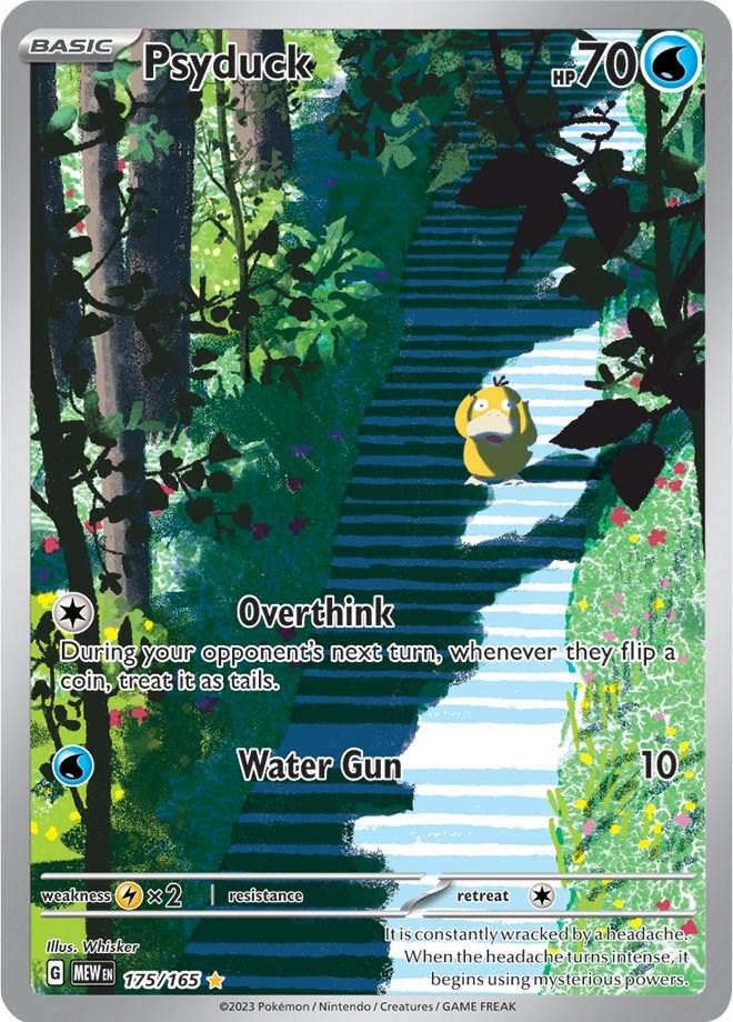 Psyduck - 175/165 - Illustration Rare - 151