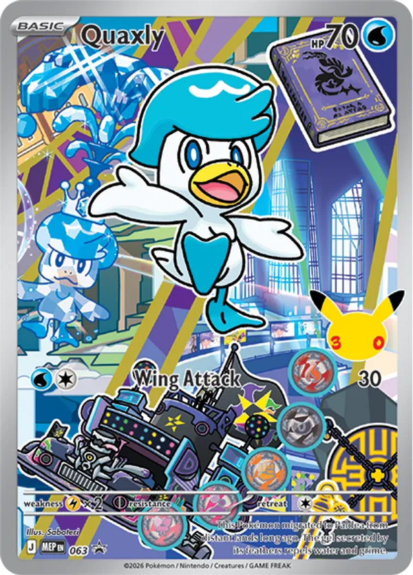 Sprigatito, Fuecoco, Quaxly - First Partners Illustration Series 3 Promos - Set of 3