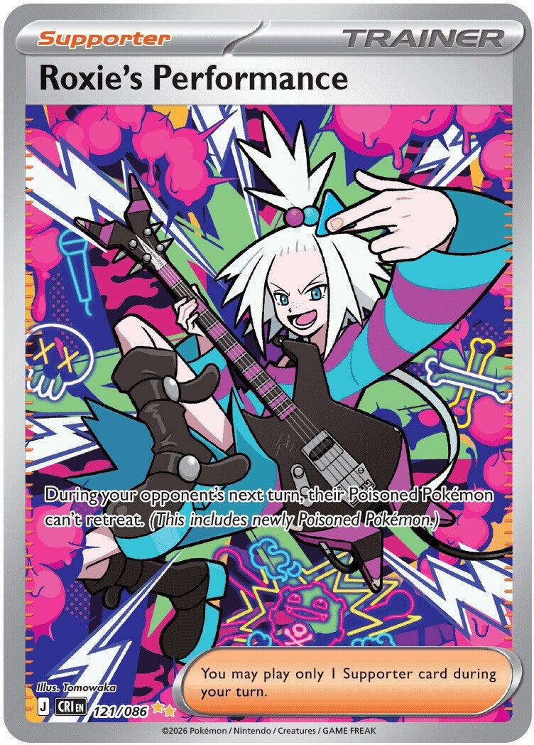 Roxie's Performance - 121/086 - Special Illustration Rare - Chaos Rising