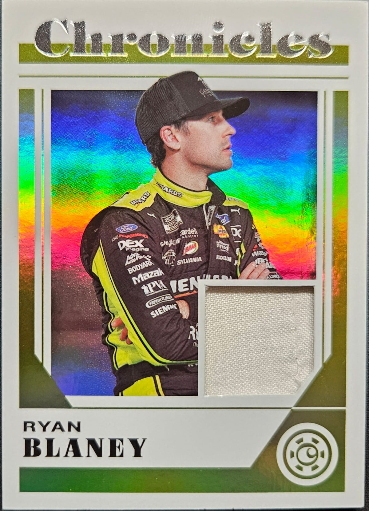 Ryan Blaney - No.CS-RB - Panini Chronicles Luminance Racing 2023 - Patch