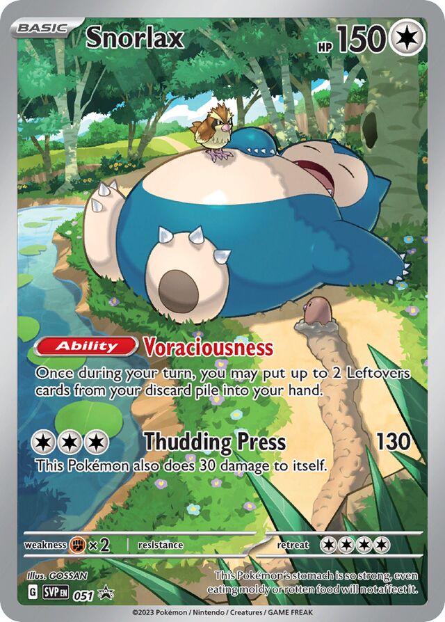 Snorlax - 051 - Black Star Promo