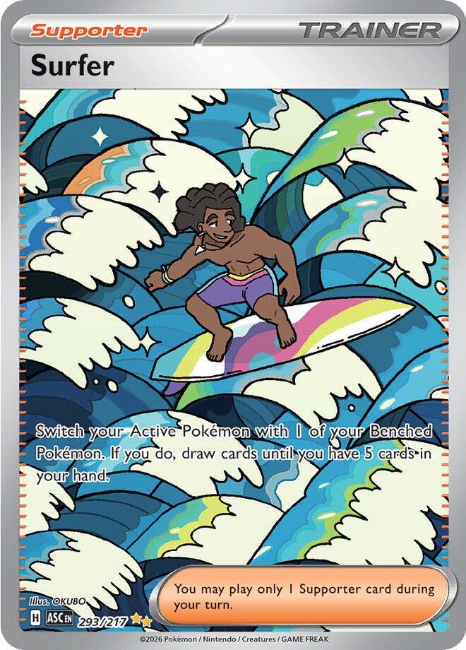 Surfer - 293/217 - Special Illustration Rare - Ascended Heroes