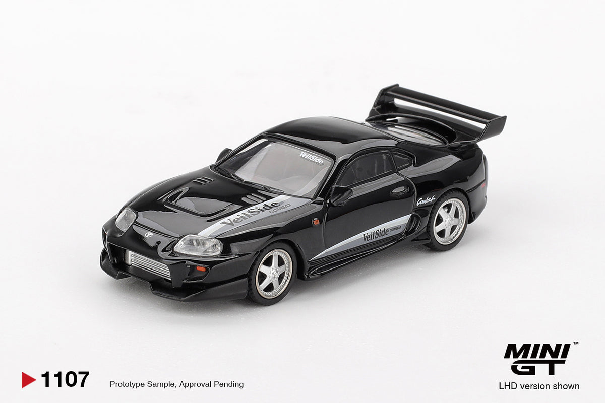 Mini GT No 1107 1/64 Toyota Supra VeilSide Combat V-II Black