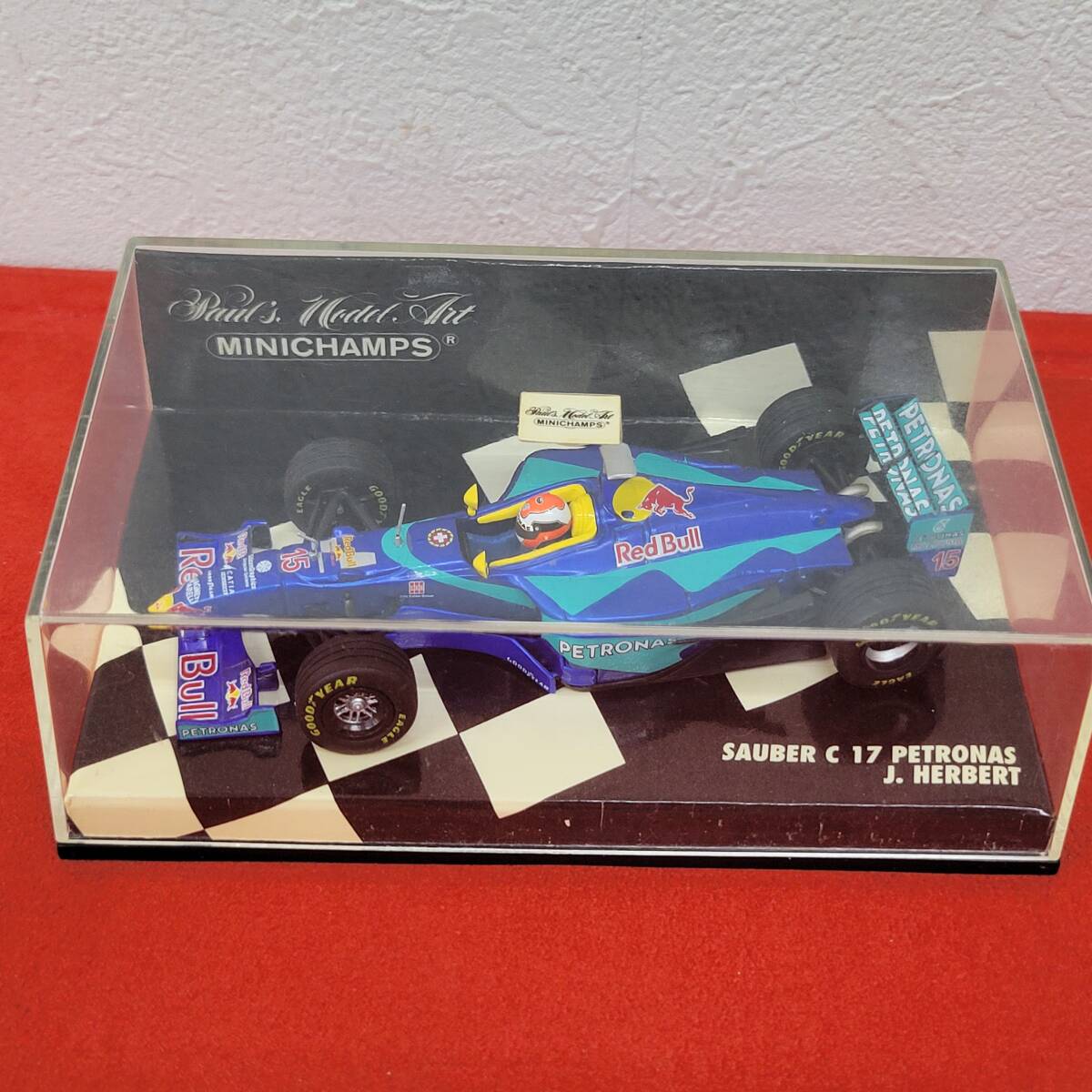 Minichamps Sauber C17 Petronas J Herbert 1/43 scale