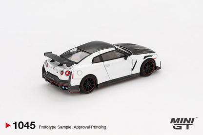 Mini GT 1/64 Nissan GT-R Nismo 2024 Brilliant White Pearl  RHD #1045 new sealed