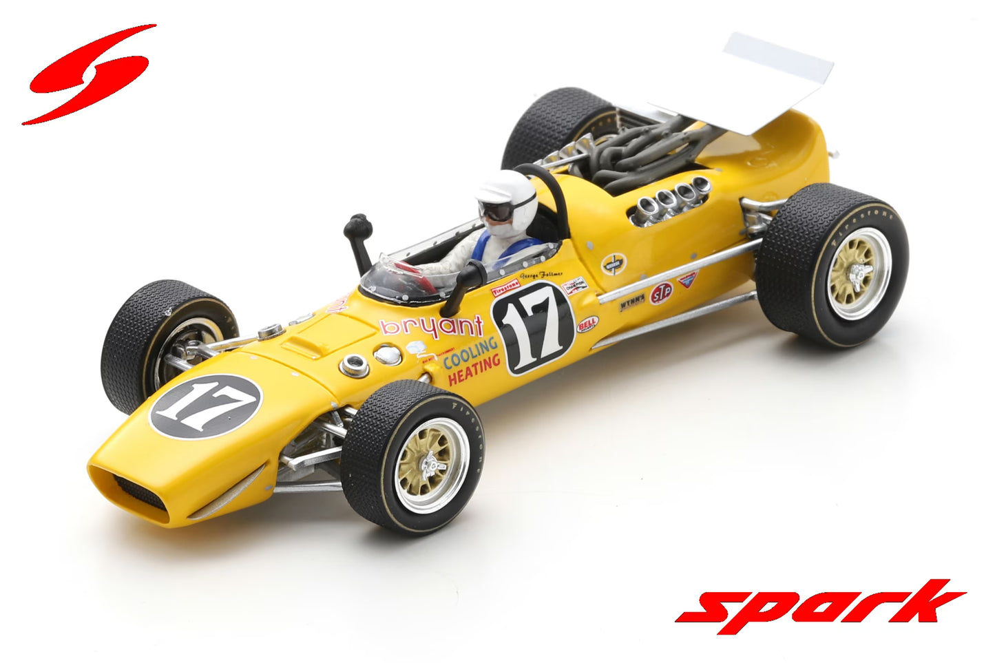 Spark 1/43 Vollstedt No.17 Riverside 1967 George Follmer S5770