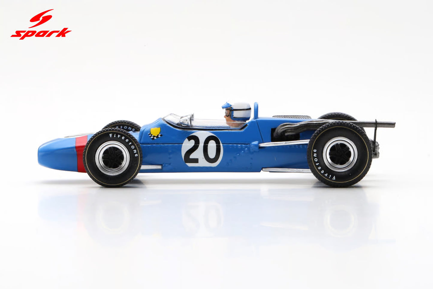 Spark Matra MS5 No.20 3e GP de Rouen F2 1967 Jo Schlesser Limited 300 SF183 - 1:43