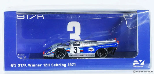 PORSCHE 917K #3 12H SEBRING WINNER ELFORD 1/64 DIECAST CAR BY FINCLASSICALLY FY