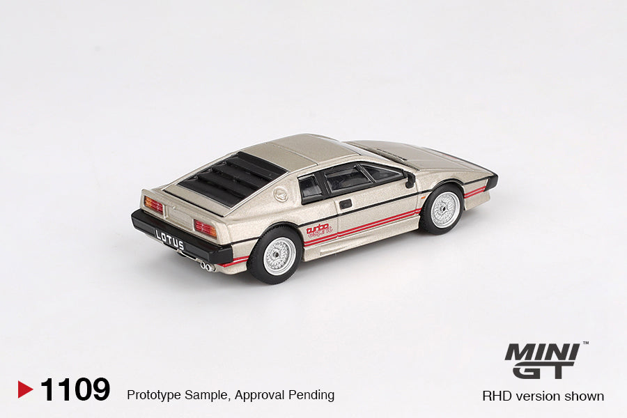 Mini GT MGT01109-R 1/64 Lotus Esprit Turbo Metallic Silver