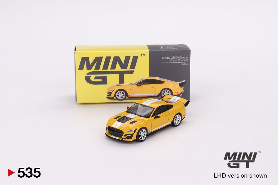 Mini Gt Shelby GT500 Dragon Snake Concept Yellow