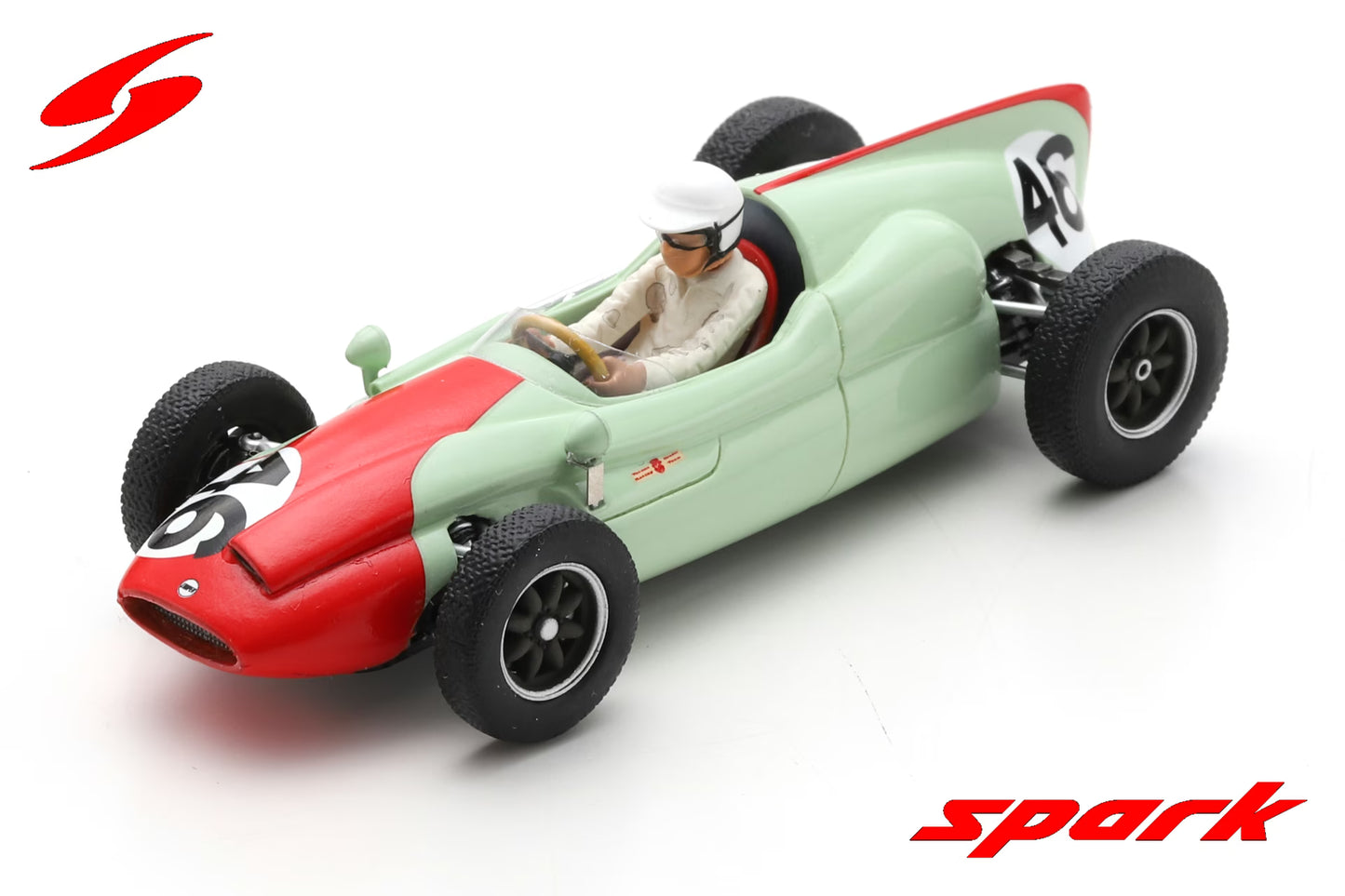 Spark 1/43 Cooper T51 No.46 4th French GP 1960 Henry Taylor S8051