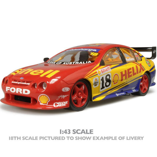 Ford AU Falcon 2001 Dick Johnson Racing Paul Radisich  Product Code: 2018-4  Brand: Classic Carlectables  Scale: 1:43