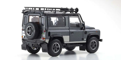 1:18 KYOSHO LAND ROVER DEFENDER 90 GRAY NO.08901TR