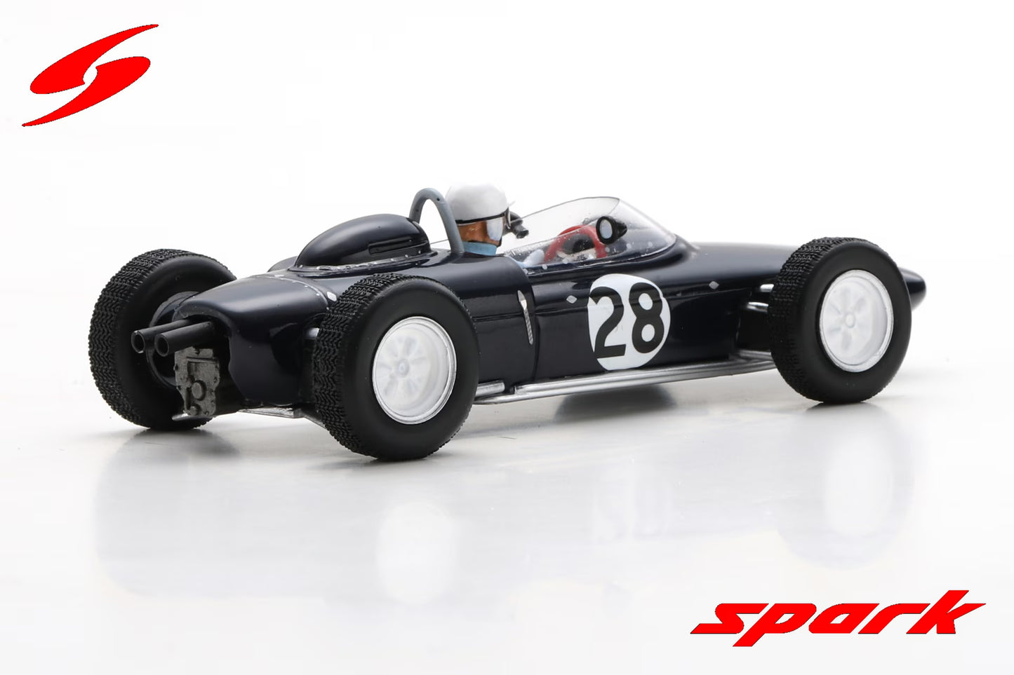 Spark 1/43 Lotus 18-21 V8 No.28 Practice Italian GP 1961 Stirling Moss S7448