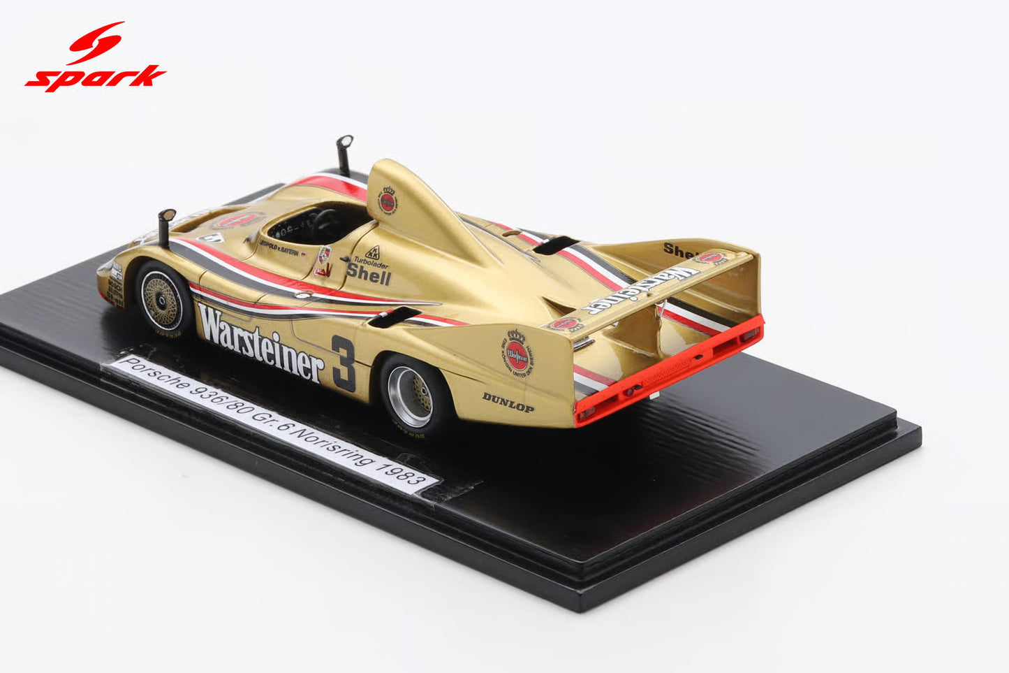 Spark 1/43 Porsche 936/80 No.3 DRM Norisring 1983 Leopold von Bayern Limited 500 SG514