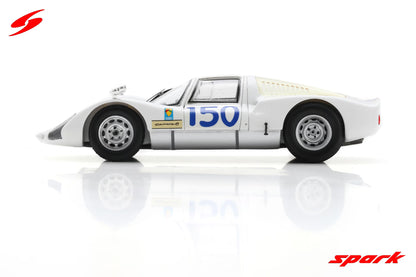 Spark 1/43 Porsche 906 No.150 5th Targa Florio 1966 C. Bourillot - U. Maglioli S9236
