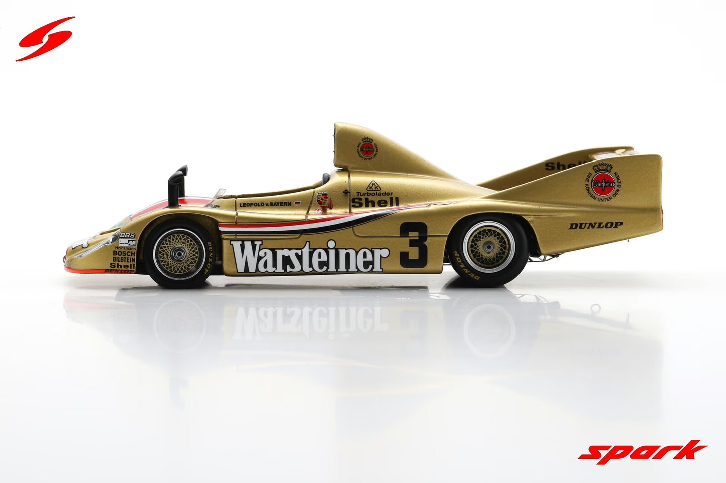 Spark 1/43 Porsche 936/80 No.3 DRM Norisring 1983 Leopold von Bayern Limited 500 SG514