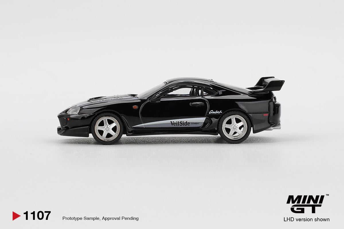 Mini GT No 1107 1/64 Toyota Supra VeilSide Combat V-II Black
