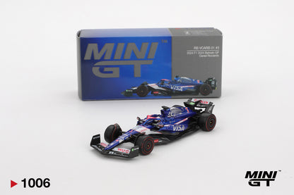 Mini GT 1/64 - RB VCARB 01 #3 Daniel Ricciardo 2024 F1 2024 Bahrain GP