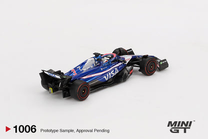 Mini GT 1/64 - RB VCARB 01 #3 Daniel Ricciardo 2024 F1 2024 Bahrain GP