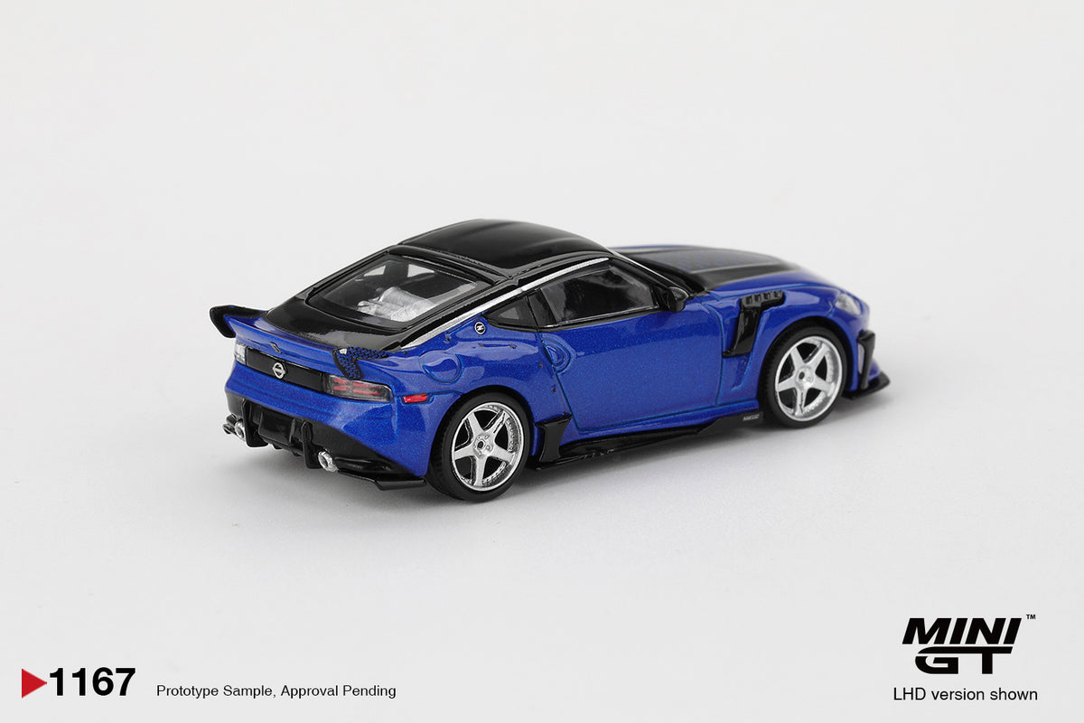 1/64 Nissan Z Veilside FFZ400 Seiran Blue (Right-hand Steering) 1167