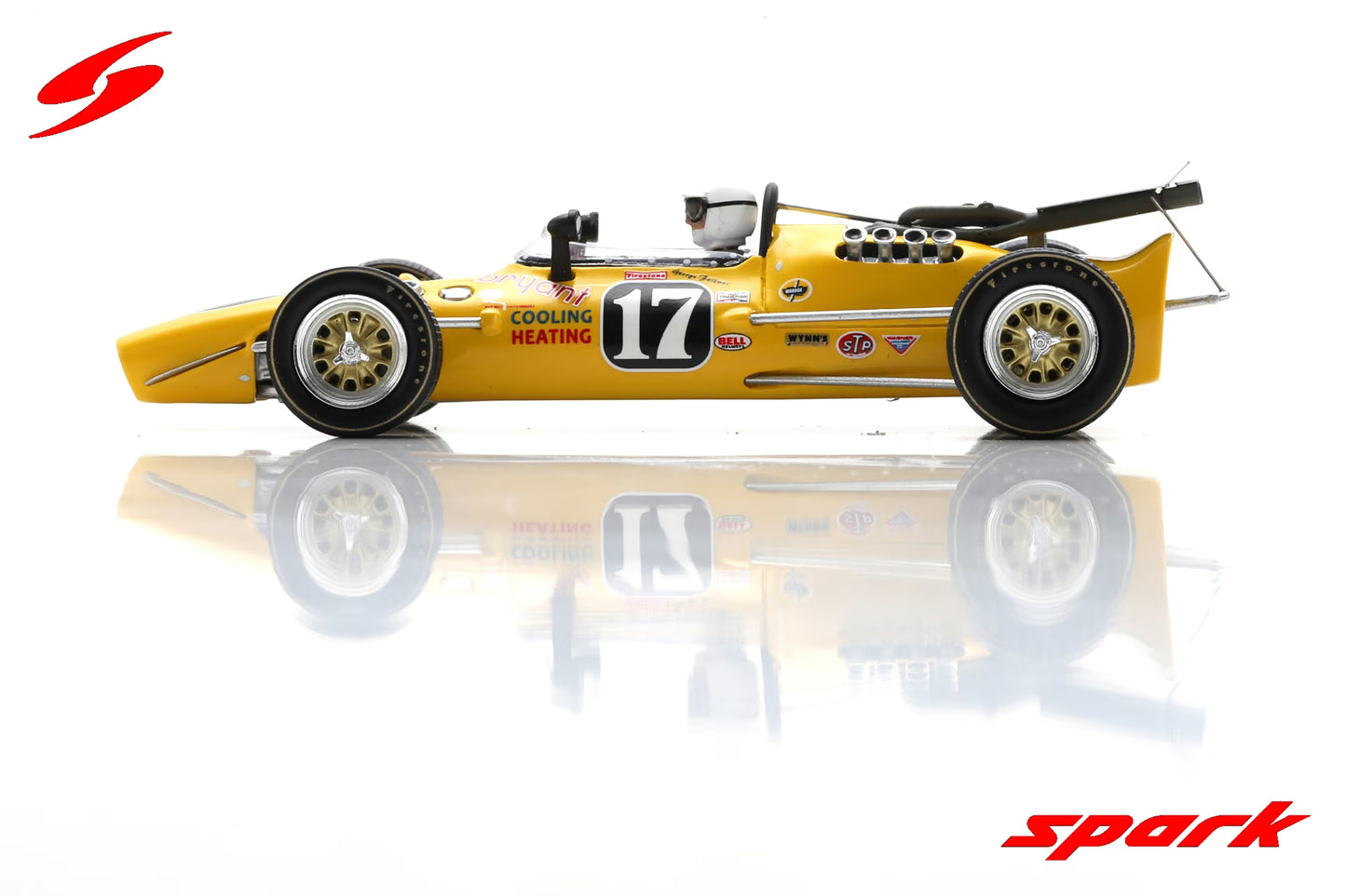 Spark 1/43 Vollstedt No.17 Riverside 1967 George Follmer S5770