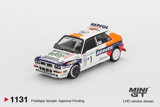 Mini GT Lancia Delta HF Integrale Evoluzione #1 1993 Rallye Monte-Carlo #1131 LHD