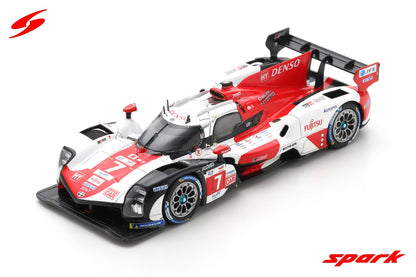 Spark 1/43 TOYOTA GR010 HYBRID No.7 TOYOTA GAZOO Racing 2nd 24H Le Mans 2022 M. Conway - K. Kobayashi - J. M. López S8611