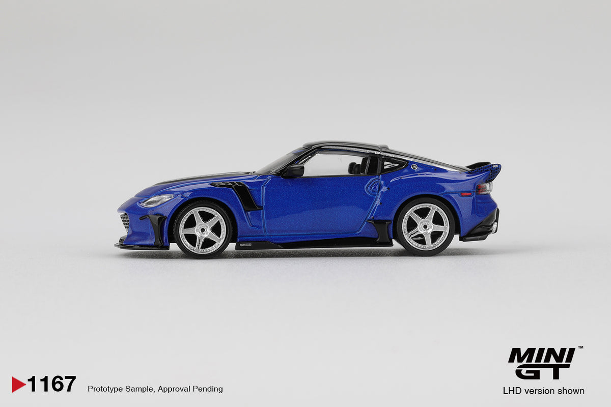 1/64 Nissan Z Veilside FFZ400 Seiran Blue (Right-hand Steering) 1167