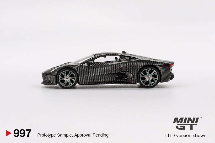 Mini GT #997 - Jaguar C-X75 Test car - 1/64 Scale - Sealed Box) LHD