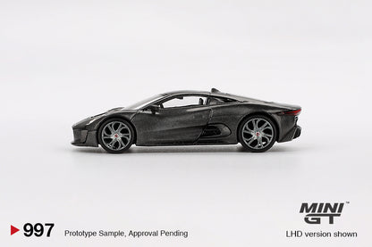 Mini GT #997 - Jaguar C-X75 Test car - 1/64 Scale - Sealed Box) LHD