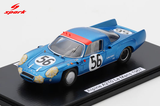 Alpine A210 No.56 24H Le Mans 1967 G. Larrousse - P. Depailler S5691 - 1:43