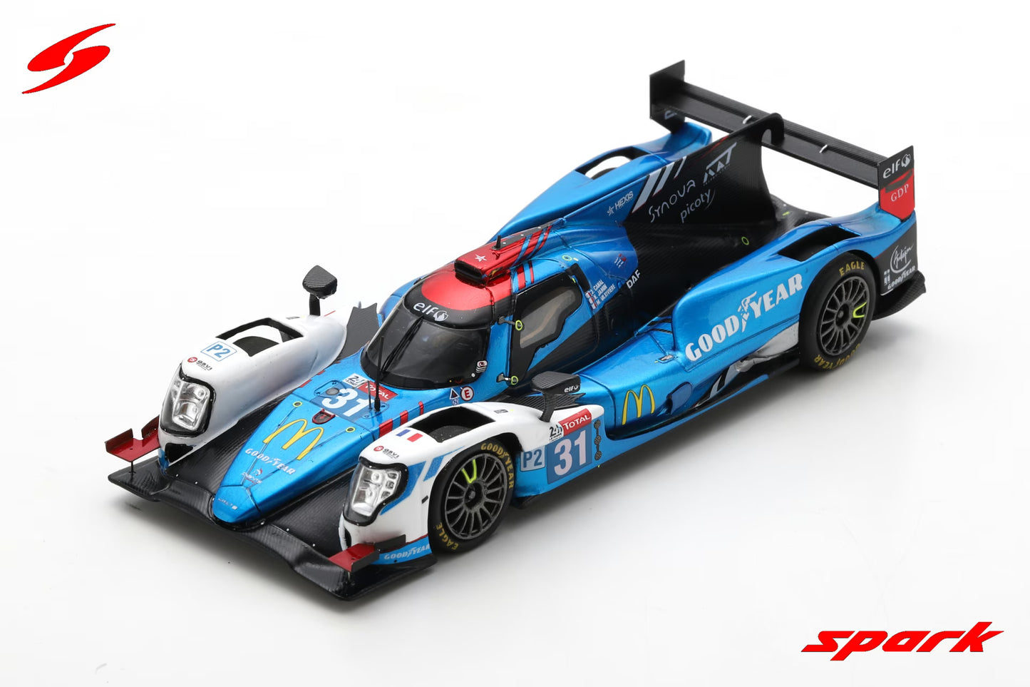 Spark 1/43 Oreca 07 - Gibson No.31 Panis Racing 3rd LMP2 class 24H Le Mans 2020 J. Canal - N. Jamin - M. Vaxivière S7971
