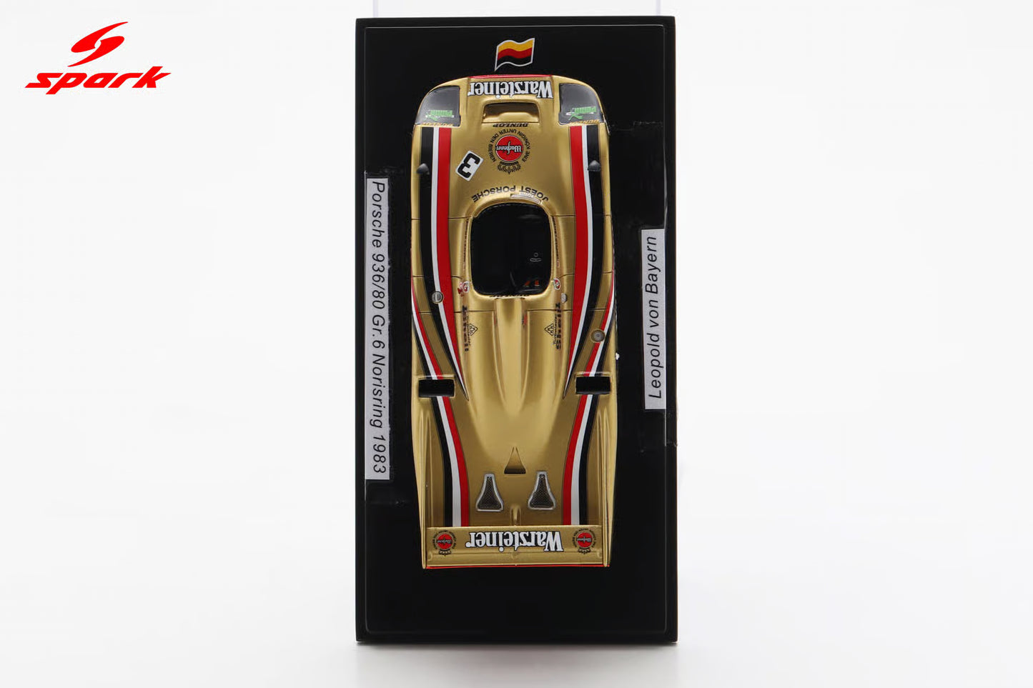 Spark 1/43 Porsche 936/80 No.3 DRM Norisring 1983 Leopold von Bayern Limited 500 SG514
