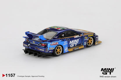 Mini Gt Nissan Silvia (S15) LB-Super Silhouette #555 Team MINI GT Liberty Walk 2025 Formula Drift