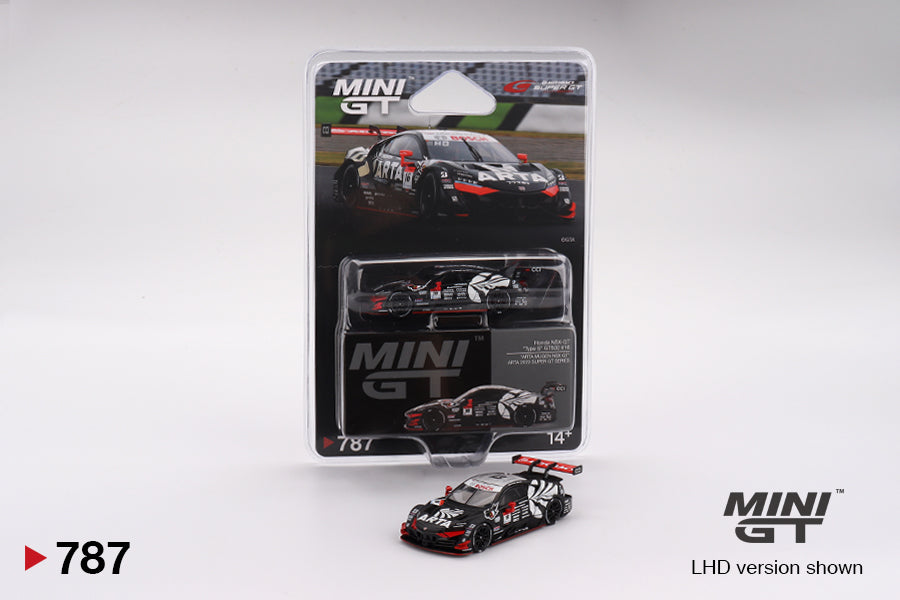 Mini GT 787 Honda NSX-GT "Type S" GT500 #16 "ARTA MUGEN NSX-GT " ARTA 2023 SUPER GT Serie