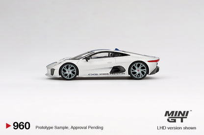 Mini GT 1/64 - Jaguar C-X75 Silver #960 LHD New