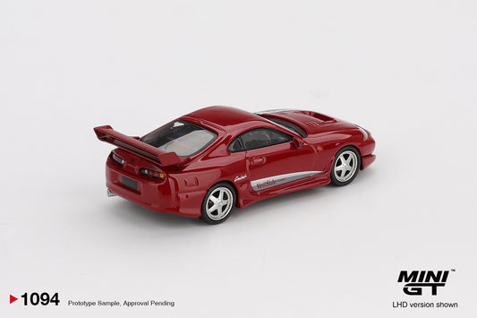 Mini Gt 1/64 Toyota Supra VeilSide Combat V-I Red LHD 1094 In Blister pack