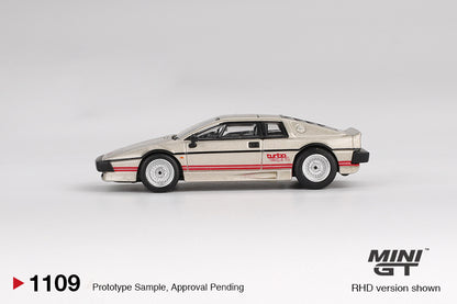 Mini GT MGT01109-R 1/64 Lotus Esprit Turbo Metallic Silver