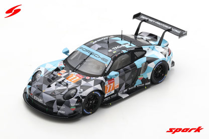 Spark 1/43 Porsche 911 RSR No.77 Dempsey-Proton Racing 2nd LMGTE Am class 24H Le Mans 2020 M. Campbell - R. Pera - C. Ried